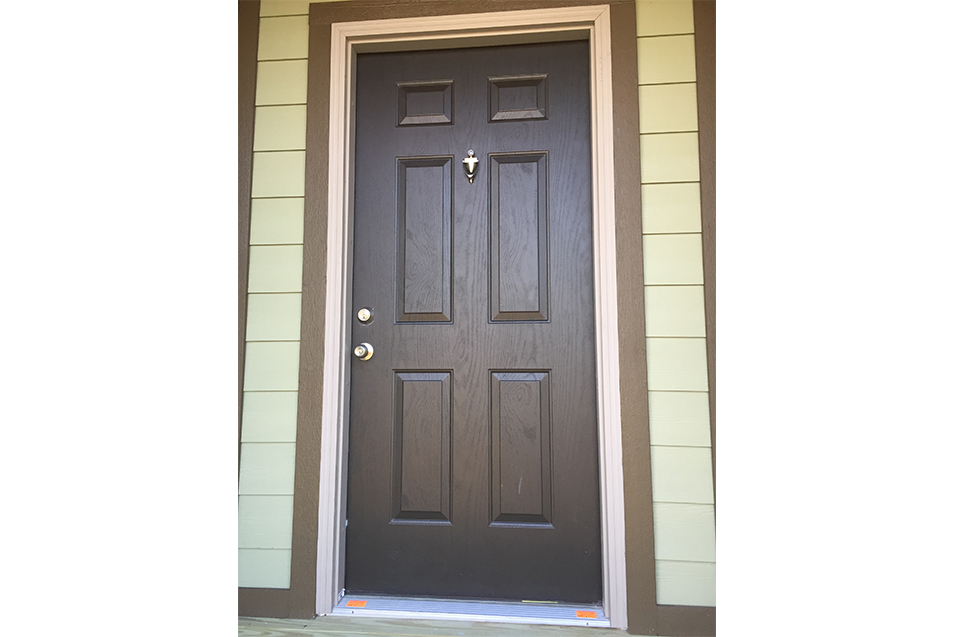 Heritage Steel Door - Brown