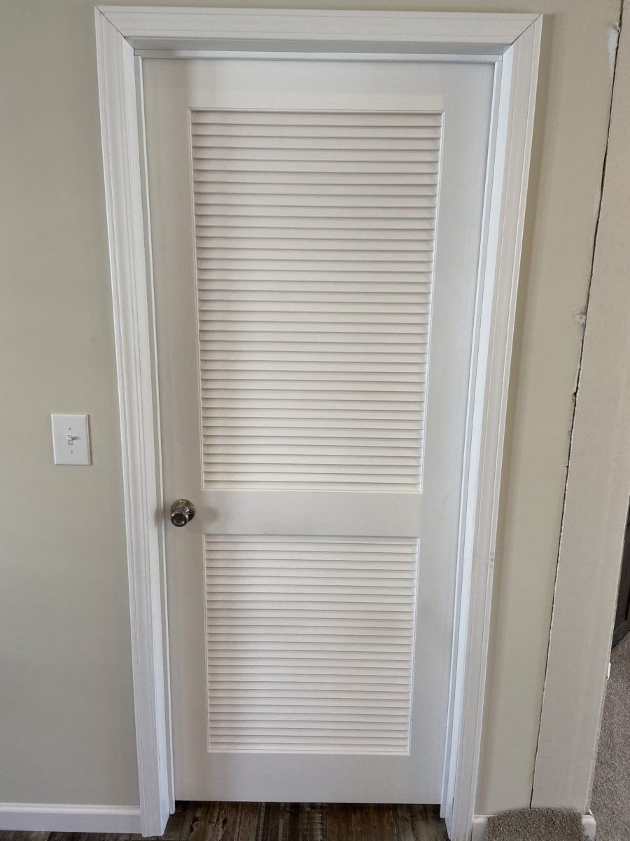 Louvered Utility Door